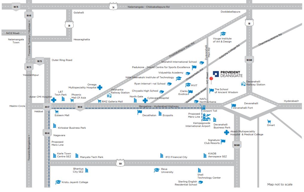 Provident Deansgate Location Map