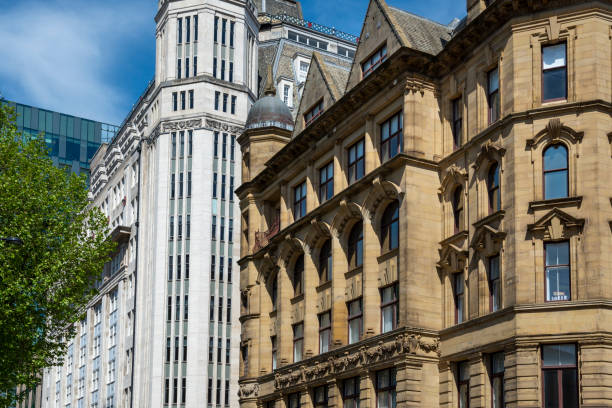 Beautiful Architecture at Deansgate Manchester England