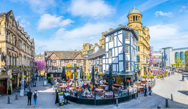 England Manchester Pub at Shambles Square